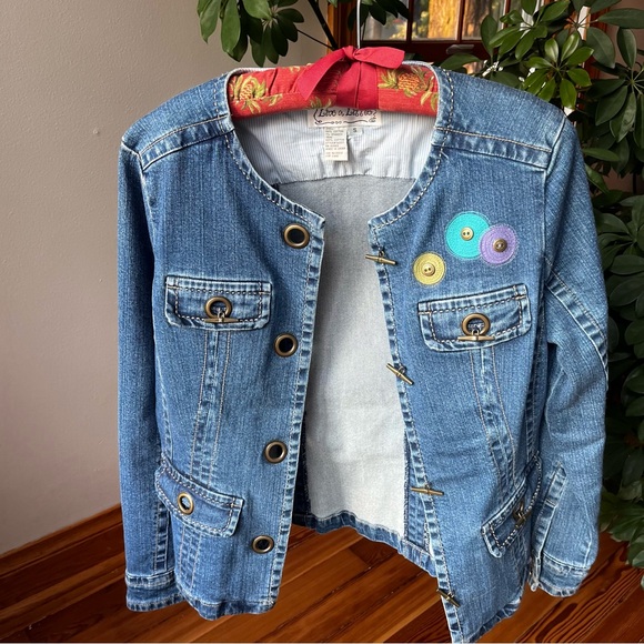 Live a Little Jackets & Blazers - Funky denim jacket
